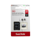 SanDisk Ultra 64GB MicroSDXC Card with Adapter