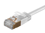 Monoprice 127503 SlimRun Cat6A Ethernet Patch Cable, 10ft White