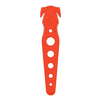 Westcott 17520 Saber Safety Cutter 5-Pack Red