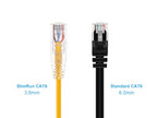 Monoprice 113536 SlimRun Cat6 Ethernet Patch Cable Yellow