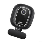 FABULETTA 4K USB Webcam with Sliding Privacy Cover