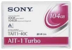 Sony TAIT1-40CWW AIT-1 Turbo Tape Cartridge — main product image