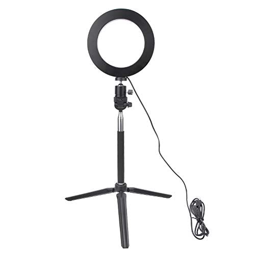 Tbest 6-Inch USB LED Selfie Fill Light with Tripod — main product image