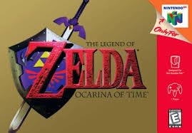 The Legend of Zelda: Ocarina of Time N64 Cartridge