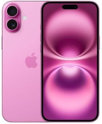 Apple A3082 iPhone 16 Plus 128GB Pink Unlocked - Renewed