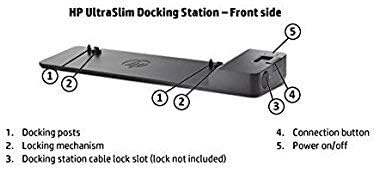 HP UltraSlim Dock 2013 D9Y32 Docking Station