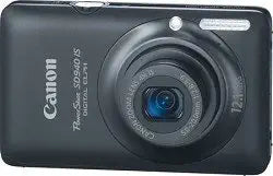 Canon SD940IS Black PowerShot 12.1MP Digital Camera — main product image