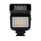 Fabater Camera Flash with 90-Degree Adjustable Dual Light