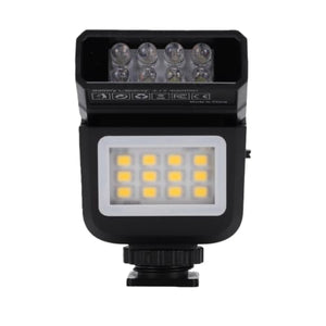 Fabater Camera Flash with 90-Degree Adjustable Dual Light