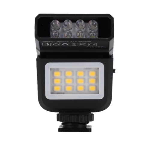 Fabater Camera Flash with 90-Degree Adjustable Dual Light — main product image