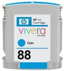HP 88 Cyan Ink Cartridge - Genuine