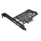 CFNXKTWBR PCIe 3.0 USB and M.2 SATA Expansion Card