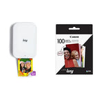 Canon Ivy 2 Mini Photo Printer Bundle with ZINK Paper