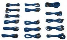 Corsair CP-8920003 AX1200 Blue Individually Sleeved Cables — main product image