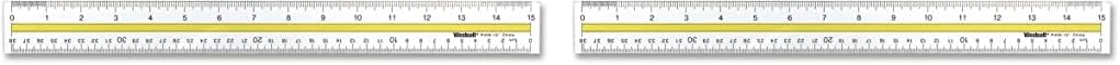 Westcott Acrylic Data Highlight Reading Ruler 15-inch
