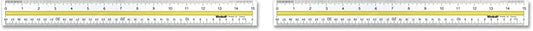 Westcott Acrylic Data Highlight Reading Ruler 15-inch