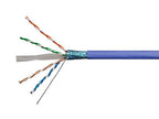 Monoprice 142346 Cat6A Ethernet Cable 550Mhz F/UTP CMR 500ft