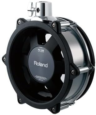 Roland PD-108-BC 10" V-Drum Pad - Black Chrome