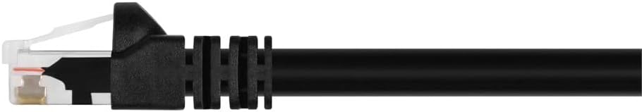 Monoprice 102288 Cat6 Ethernet Cable 1ft Black RJ45