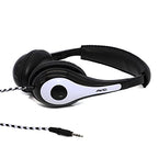 Avid 1EDU-AE35WH-TNOMIC Personal Lightweight Stereo Classroom Headphones