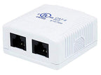 Monoprice 107093 Cat6 RJ45 Surface Mount Box