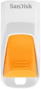SanDisk SDCZ51W-008G-B35O 8GB White Cruzer USB Drive — main product image