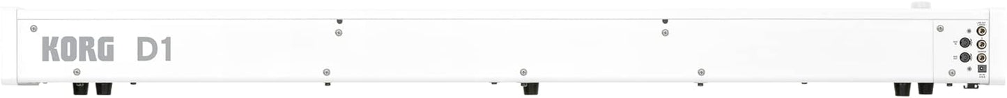 Korg D1-WH - D1 88-key Stage Piano/Controller - White - Weighted Keys