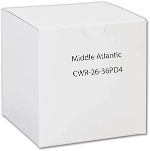 Middle Atlantic CWR-26-36PD4 - 4' Data Wall Cabinet