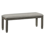 Lexicon 194840160403 Saratoga Dining Bench Antique Gray