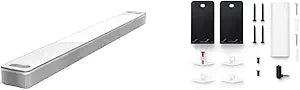 Bose Smart Soundbar 900 White with Wall Bracket — main product image