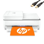 HP 6458e Envy All-in-One Wireless Color Inkjet Printer + Cable