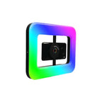 Asixxsix 390-LED RGB Magnetic Selfie Light with Battery
