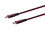 Monoprice 138866 USB-C to USB-C 2.0 100W Cable Red