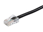 Monoprice 113098 Cat5e Ethernet Cable 1ft Black Network Cord