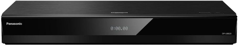 Panasonic DP-UB820-K 4K Blu-ray Player Dolby Vision (Renewed)