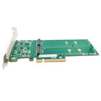 CFNXKTWBR PCIe 4.0 Dual M.2 NVMe SSD Adapter Card