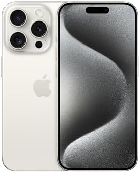 Apple iPhone 15 Pro 1TB White Titanium T-Mobile Renewed