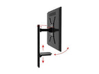 Monoprice 130346 TV Wall Mount with Equipment Shelf