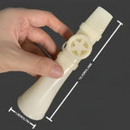 HYWEMIU Kazoo Ivory White ABS Humming Instrument