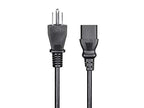 Monoprice 127291 4 Feet 3-Prong Power Cord