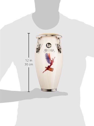 Latin Percussion LPM197 Santana Mini Conga White