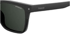 Polaroid PLD6044/S Rectangular Polarized Sunglasses
