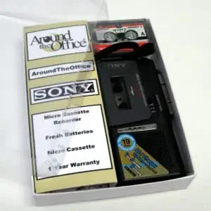 Sony M-679V Microcassette Handheld Voice Recorder — main product image