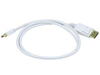 Monoprice 106006 3ft Mini DisplayPort to DisplayPort Cable White
