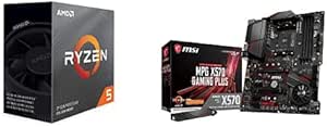 AMD Ryzen 5 3600 MSI X570 Gaming Plus CPU Motherboard Combo