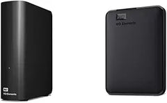 Western Digital Elements 6TB & 2TB USB 3.0 Hard Drives