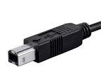 Monoprice 133456 USB-C to USB-B Printer Cable 3.3ft