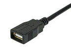 Monoprice 139921 1.5ft USB 2.0 A Male to Female Extension Cable (3 Pack)