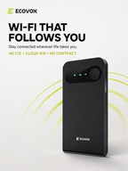 ECOVOX Portable 4G LTE Mobile WiFi Hotspot Router