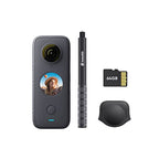 Insta360 ONE X2 360 Action Camera - 5.7K Waterproof Vlog Kit
